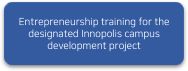 Entrepreneurship training for the designated Innopolis campus development project